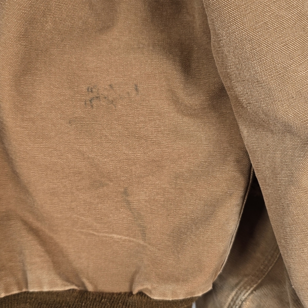 Carhartt FR Distressed Thrashed Quilted Jacket Sz.M Streetwear Work-worn - Picture 15 of 16